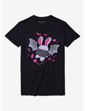 Bunny Bat T-Shirt By Square Apple Studios