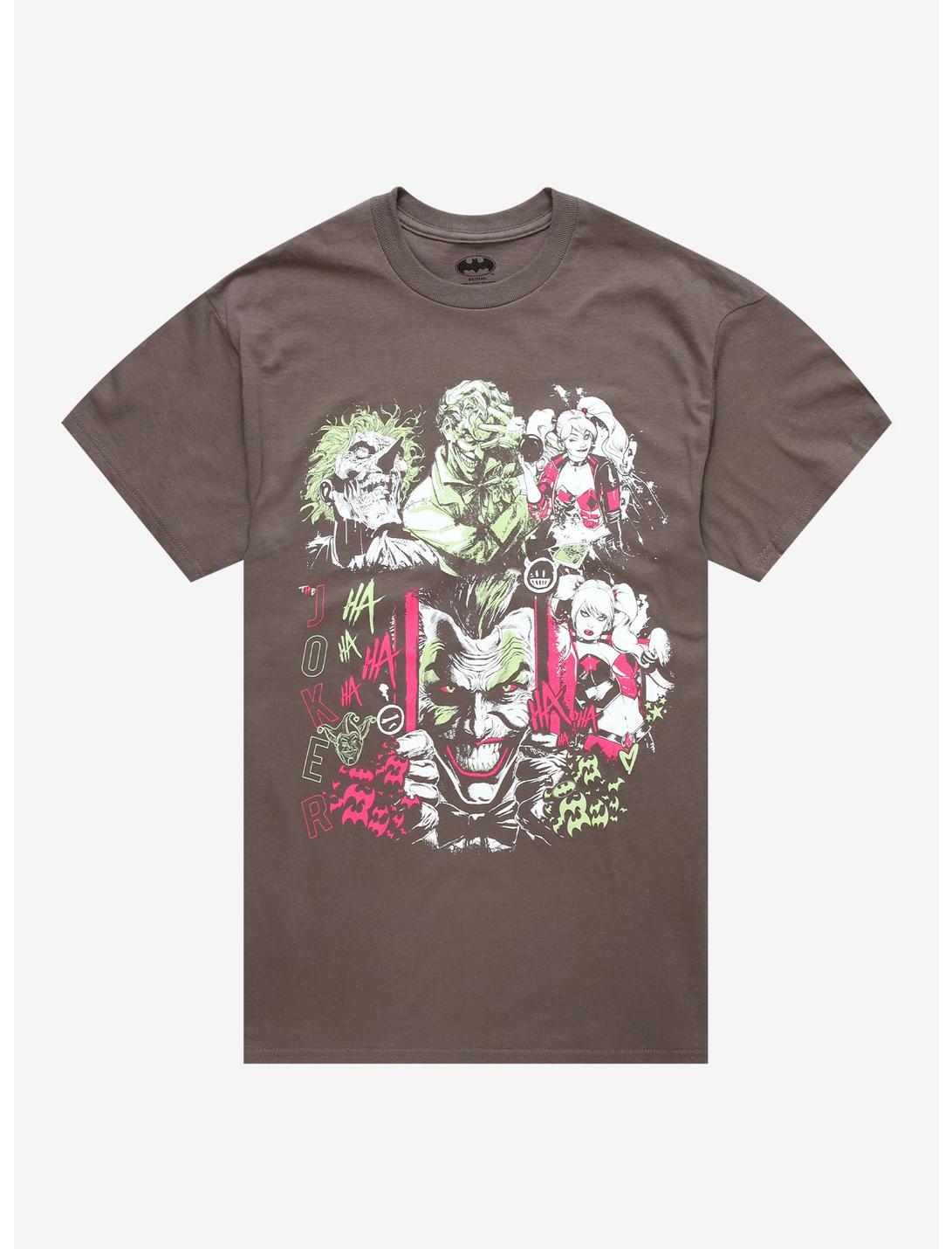 DC Comics Batman Joker & Harley Collage T-Shirt