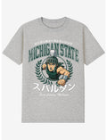 Michigan State University Fierce Otaku Anime Mascot T-Shirt