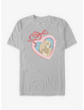 Disney Lady And The Tramp Lady Heart T-Shirt