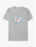 Disney Lady And The Tramp Tramp Heart T-Shirt