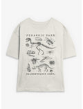 Jurassic Park Flora & Fauna Girls Skimmer T-Shirt