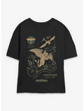 How To Train Your Dragon Toothless Warning Girls Skimmer T-Shirt