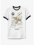How To Train Your Dragon Toothless Warning Ringer T-Shirt
