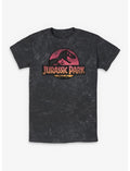 Jurassic Park Logo Mineral Wash T-Shirt