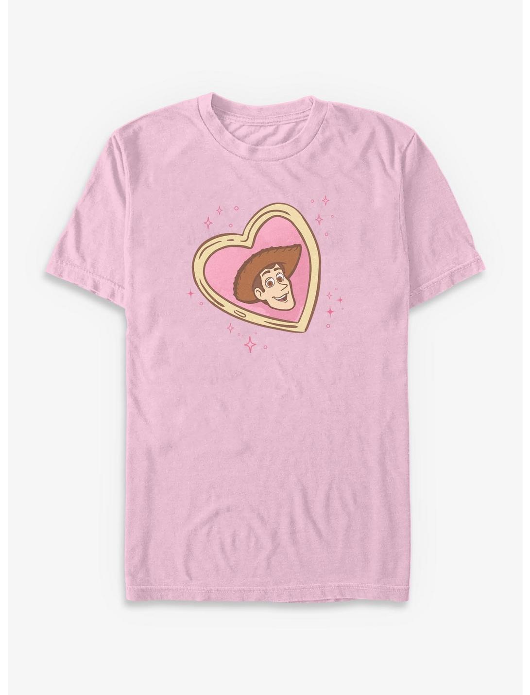 Disney Pixar Toy Story Woody Heart Locket Garment Dye T-Shirt