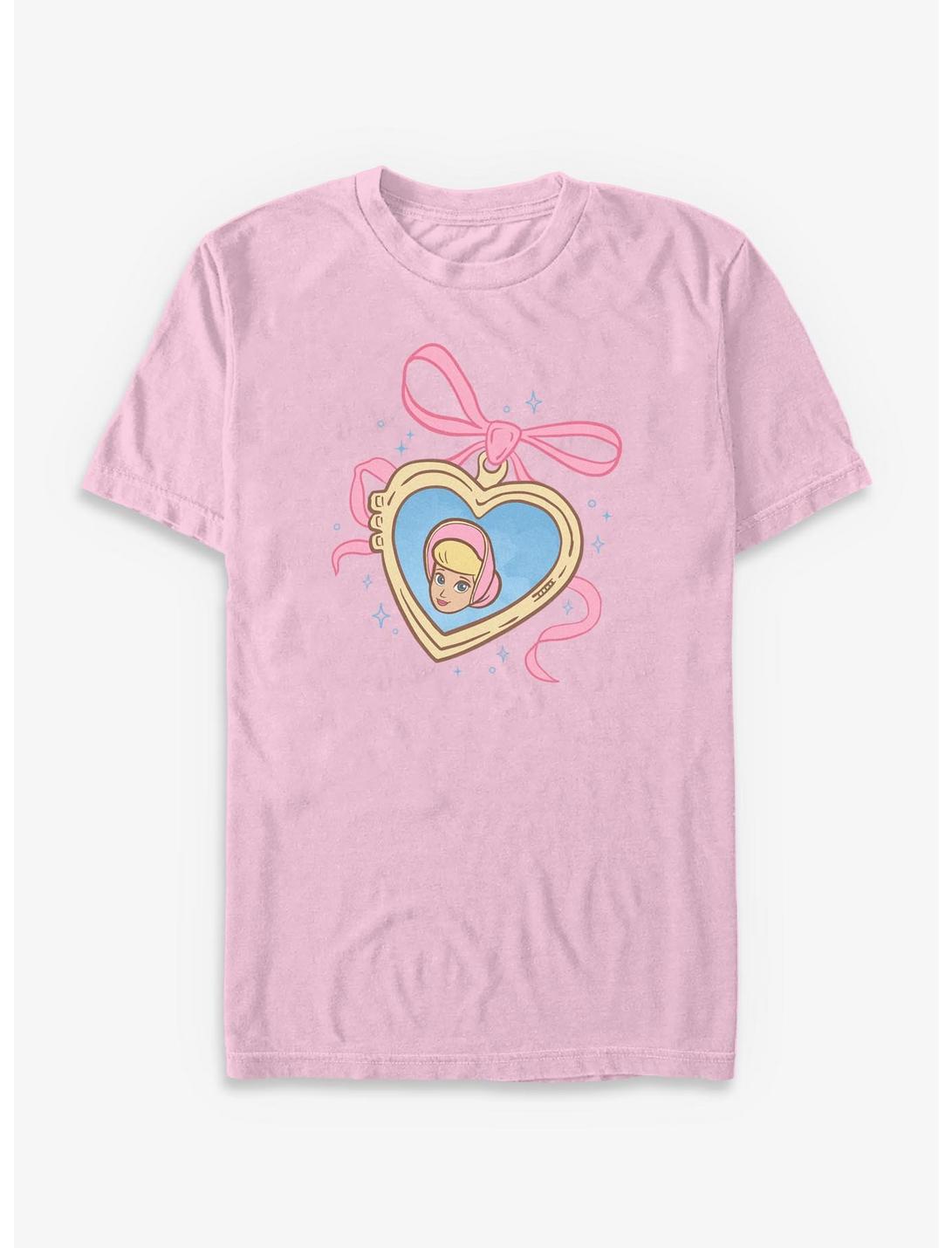 Disney Pixar Toy Story Bo Peep Heart Locket Garment Dye T-Shirt