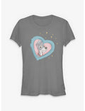 Disney Lady And The Tramp Tramp Heart Girls T-Shirt