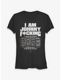 Mortal Kombat I Am Johnny Cage Girls T-Shirt