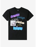 Graphic Design Cat T-Shirt By Got Funny?