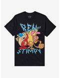 Ren And Stimpy Metal T-Shirt