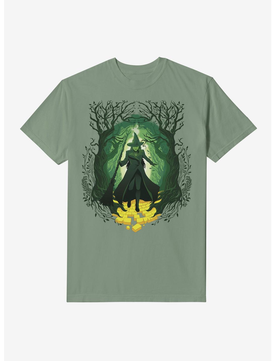 Wicked: For Good Elphaba Yellow Brick Road Garment Dye T-Shirt