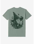Wicked: For Good Elphaba Shadow Portrait Garment Dye T-Shirt