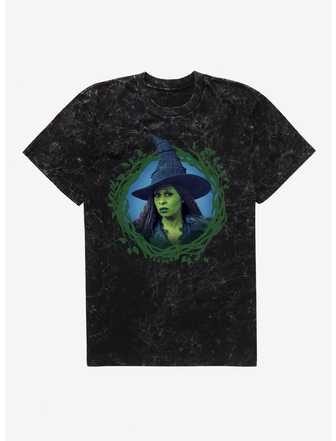 Wicked: For Good Elphaba Portrait Mineral Wash T-Shirt