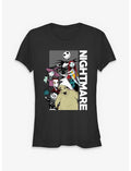 Disney The Nightmare Before Christmas Stacked Group Girls T-Shirt
