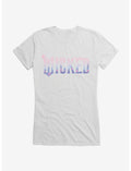 Wicked: For Good Pink Stylized Logo Girls T-Shirt