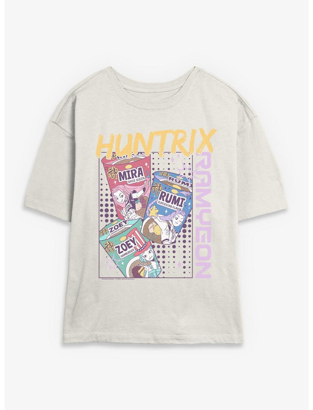 KPop Demon Hunters HUNTR/X Ramyeon Ramen Girls Skimmer T-Shirt