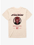 Star Wars Darth Maul Power Mineral Wash T-Shirt Hot Topic Exclusive
