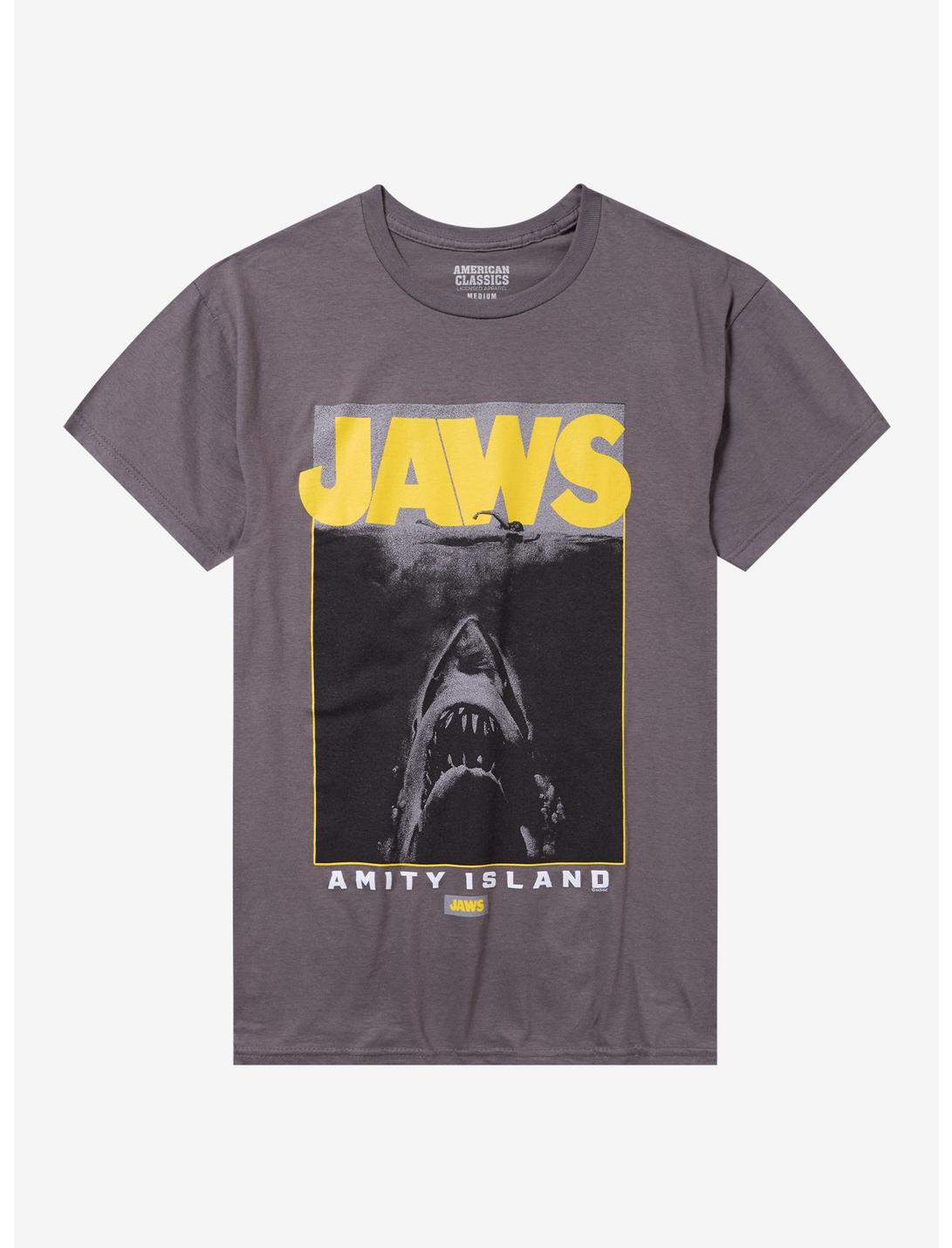 Jaws Tonal Film Poster T-Shirt