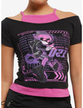 Murder Drones Uzi Girls Cold-Shoulder Top