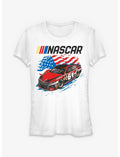 NASCAR Racing Flag Racer Girls T-Shirt