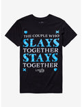 Lights Out Couple Who Slays Together T-Shirt