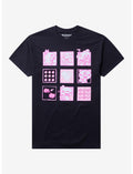Gloomy Bear Snacks Grid T-Shirt