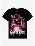 Scream Ghost Face Pink TV T-Shirt