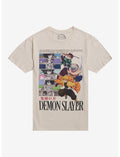Demon Slayer: Kimetsu No Yaiba Character Panels T-Shirt
