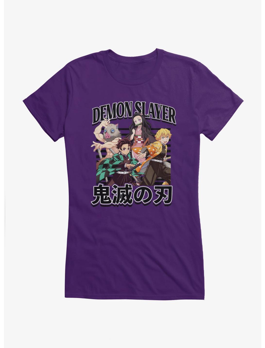 Demon Slayer: Kimetsu No Yaiba Group Girls T-Shirt