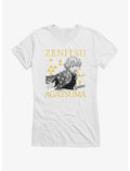 Demon Slayer: Kimetsu No Yaiba Zenitsu Agatsuma Triangles Girls T-Shirt