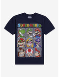 Super Mario Character Grid T-Shirt