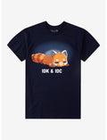 IDK IDC Red Panda T-Shirt By Tee Turtle