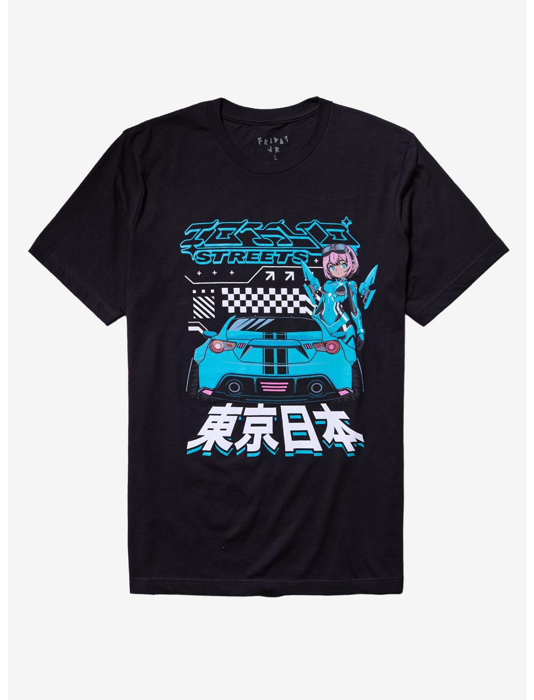 Tokyo Streets Racing T-Shirt By Friday Jr.