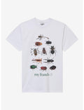 My Frands Bug Chart T-Shirt By Call Your Mother
