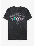 Wicked: For Good Because I Knew You Glinda & Elphaba Moon & Stars Mineral Wash T-Shirt Hot Topic Exclusive