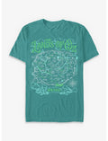 Wicked: For Good The Lands Of Oz Map Garment Dye T-Shirt Hot Topic Exclusive