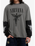 Nirvana In Utero Twofer Long-Sleeve T-Shirt