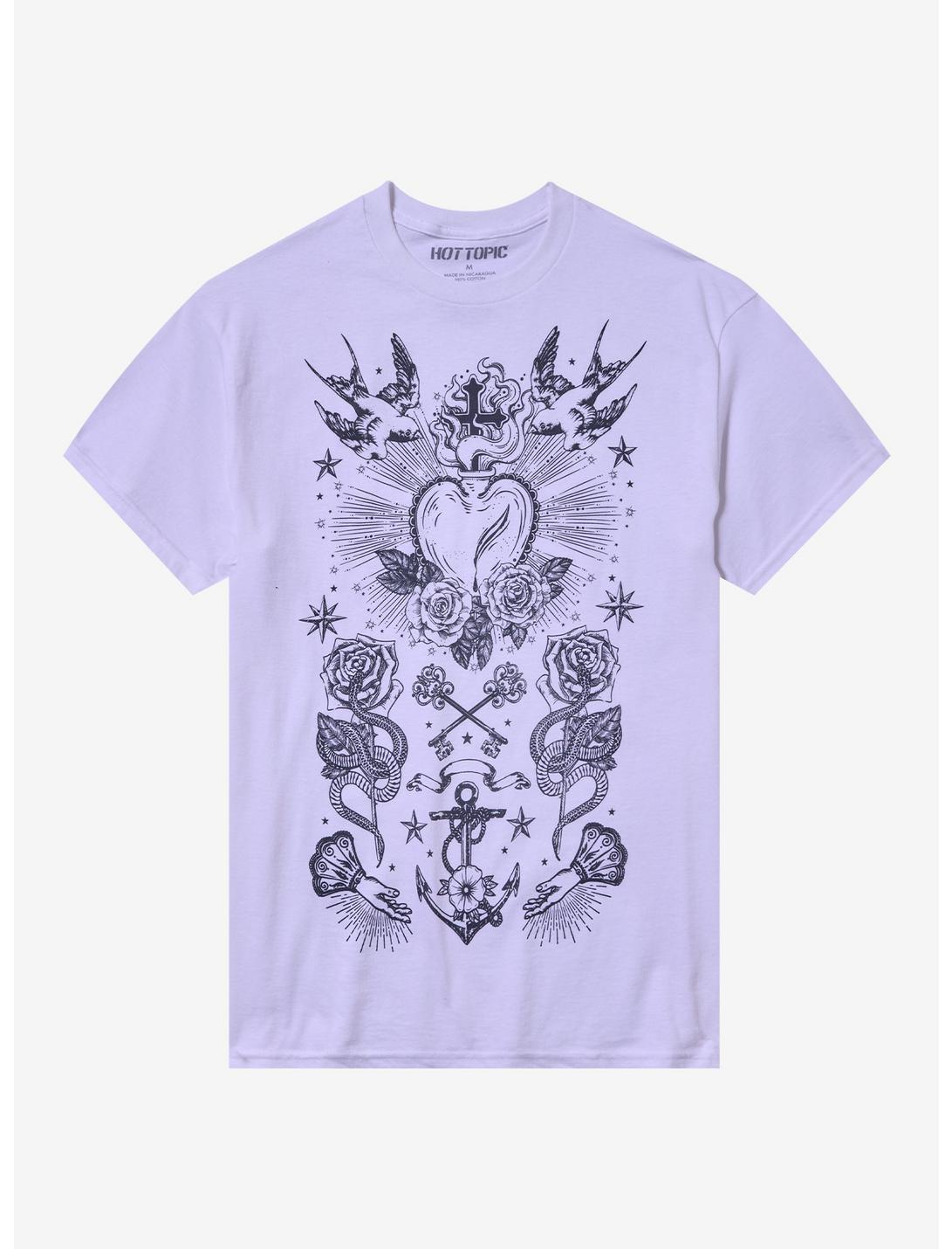 Sacred Heart Tattoo T-Shirt