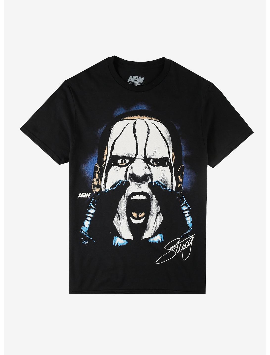 All Elite Wresting Sting Face T-Shirt