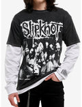 Slipknot Black & White Twofer Long-Sleeve T-Shirt