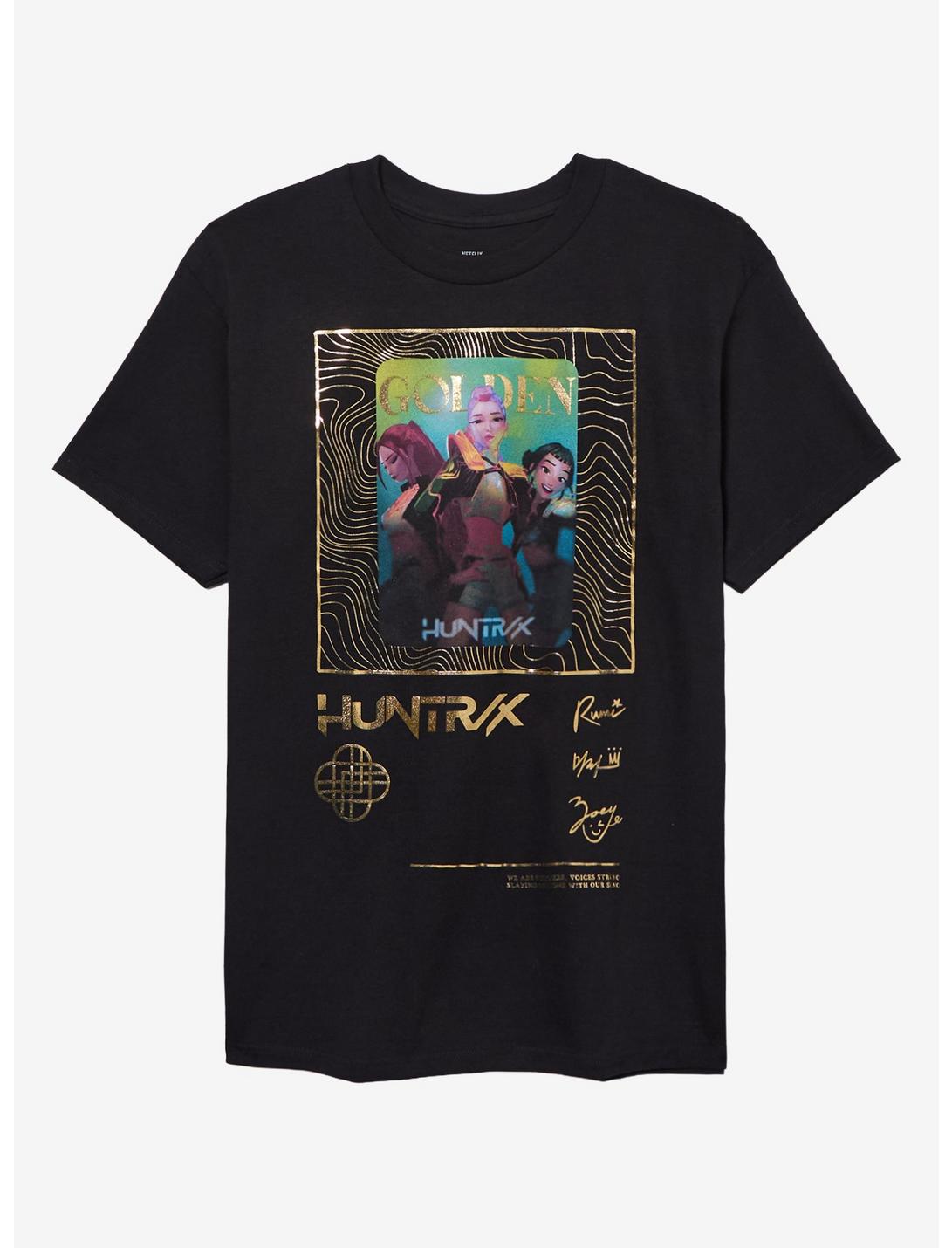 KPop Demon Hunters HUNTR/X Golden Foil T-Shirt