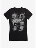 Invader Zim GIR Eat Everything Girls T-Shirt