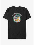Disney Mickey Mouse & Pluto Merry Christmas Big & Tall T-Shirt