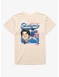 MLB Los Angeles Dodgers Shohei Ohtani Shotime Caricature Mineral Wash T-Shirt