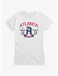 MLB Atlanta Braves Ronald Acuna Jr. Atlanta Arch Champion Girls T-Shirt