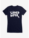 Diary Of A Wimpy Kid Loded Diper (Loaded Diaper) Girls T-Shirt