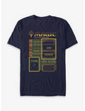 Magic: The Gathering Card Schematic T-Shirt