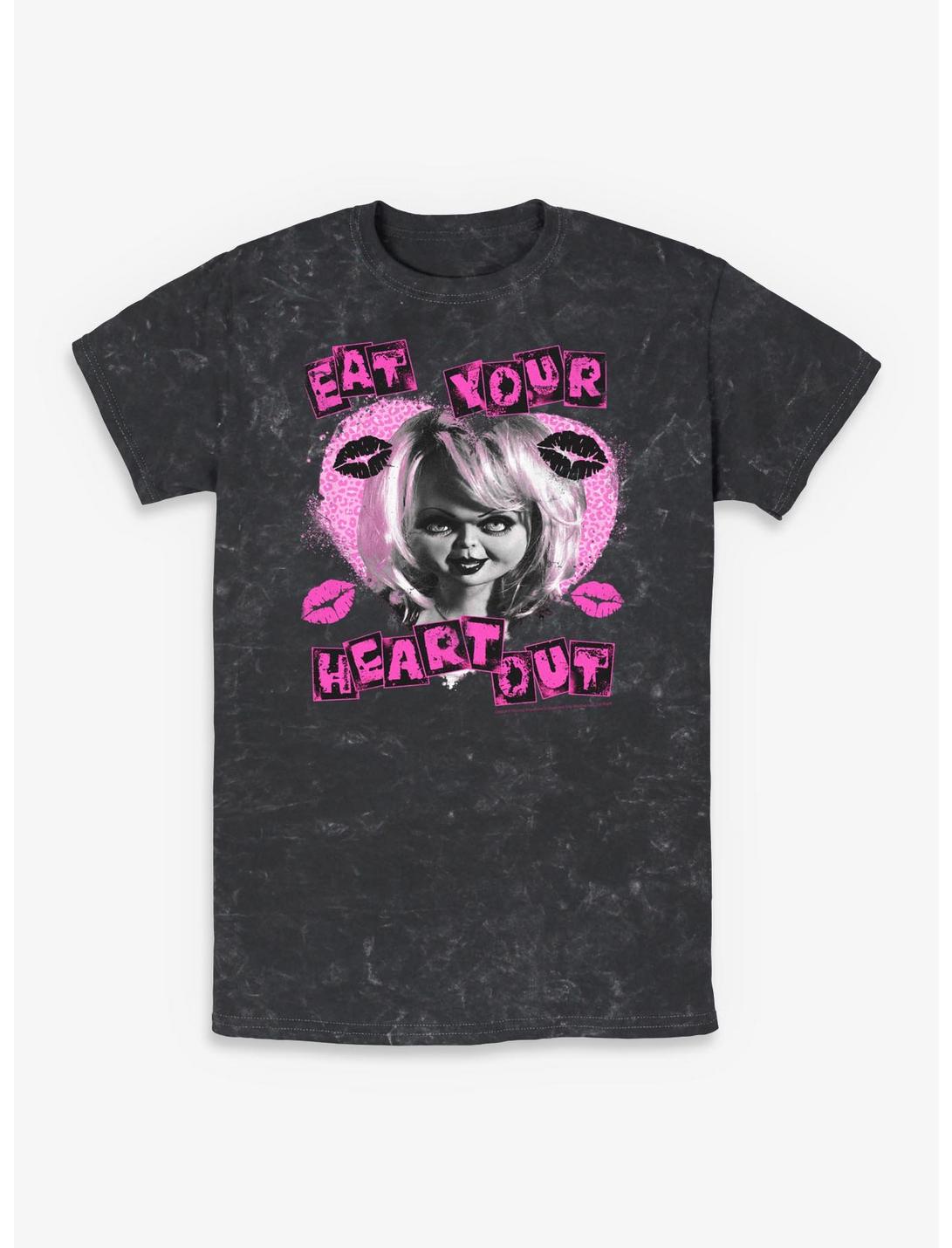 Chucky Eat Your Heart Out Tiffany Mineral Wash T-Shirt
