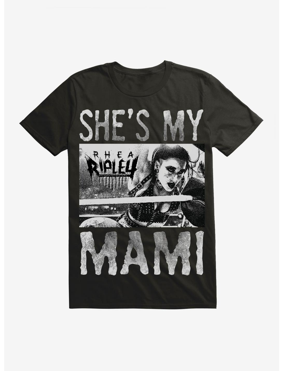 WWE Rhea Ripley She's My Mami Jumbo Print T-Shirt